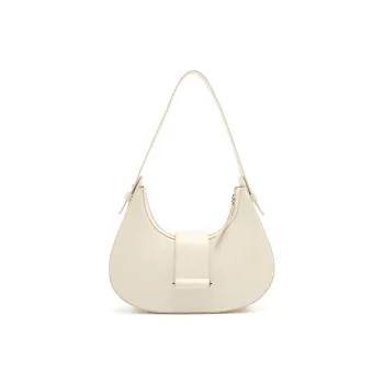 MICOCAH PU Shoulder Bag Women's Lapis White/Ancora Red/Ebony Black