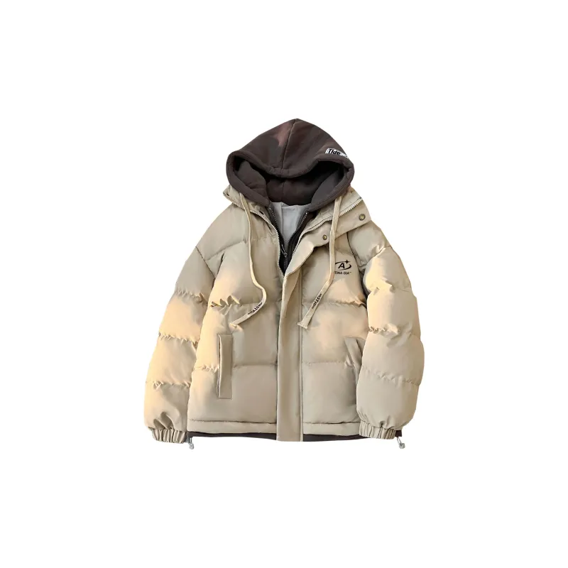 TINA GIA Puffer Jacket Unisex Khaki-1