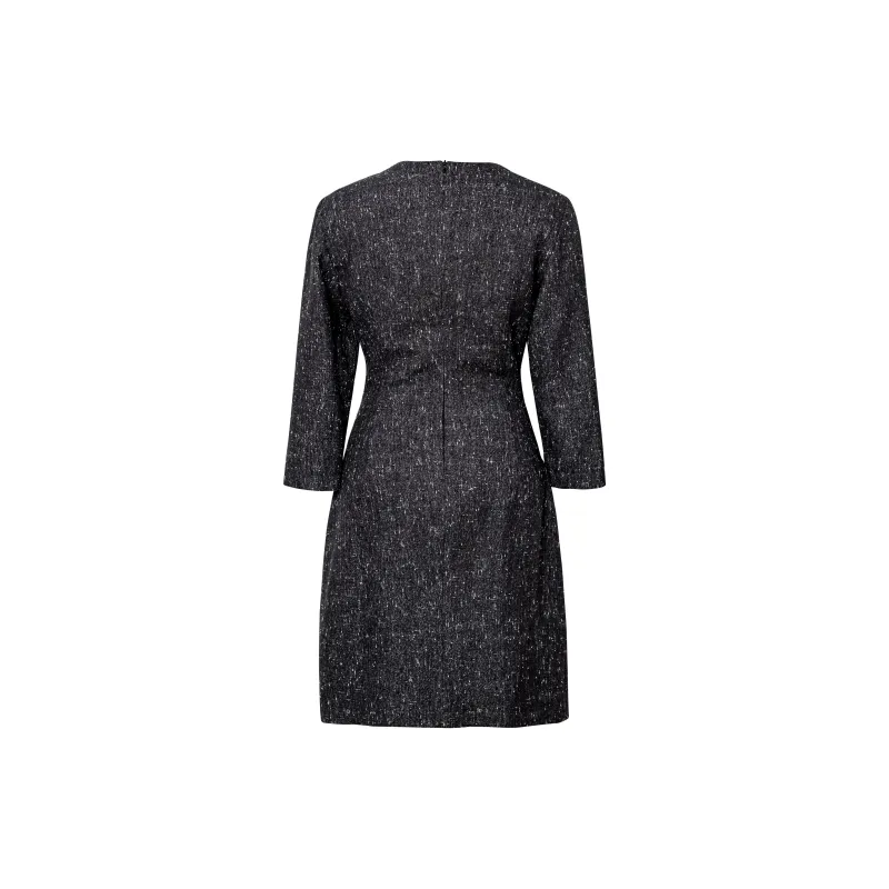 ROEYSHOUSE Long Sleeved Dresses Women's Black-1