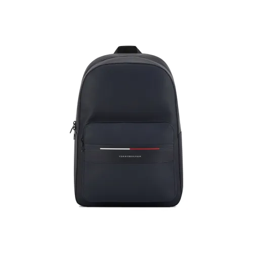 Tommy Hilfiger Artificial Leather Backpack Large Size Men's Multicolor