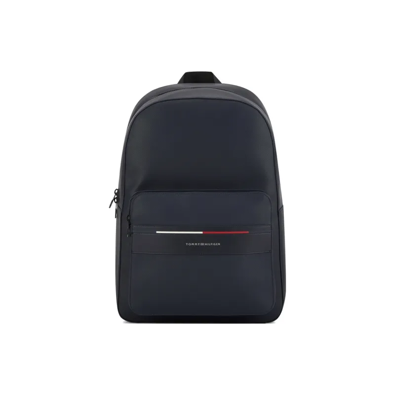 Tommy Hilfiger Artificial Leather Backpack Large Size Men's Multicolor-0