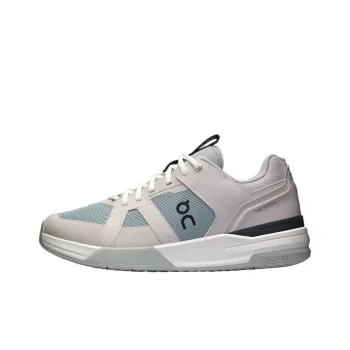 On THE ROGER Clubhouse Pro Anti Slip Wear Resistant Low Top Tennis Shoes Men's Gray