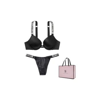 Victoria's Secret Underwear Set Women's Black