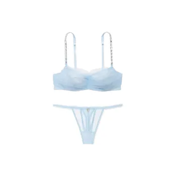 Victoria's Secret Underwear Set Women's Light Blue
