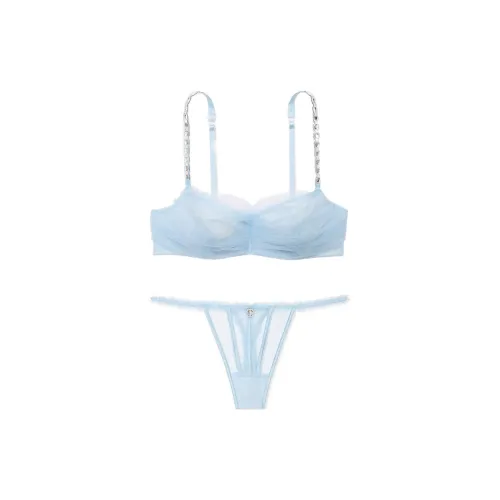 Victoria's Secret Underwear Set Women's Light Blue