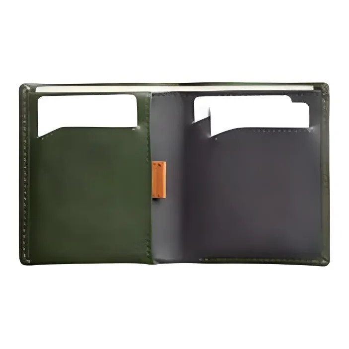 BELLROY Cow Leather Wallet Men's Field Green-1