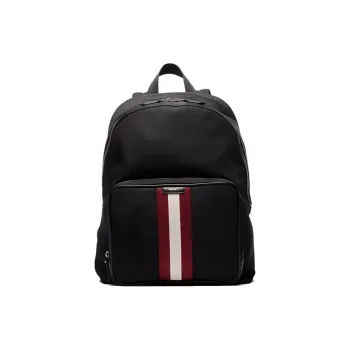 BALLY Stripe detail Backpack