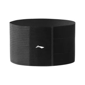 LiNing Back Support Braces Tennis, Badminton, Dance, Yoga Protective Black Polyester, Elastodiene Unisex