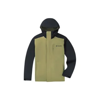 Columbia CABOT TRAIL Windbreaker Jackets Unisex Khaki/Black 327