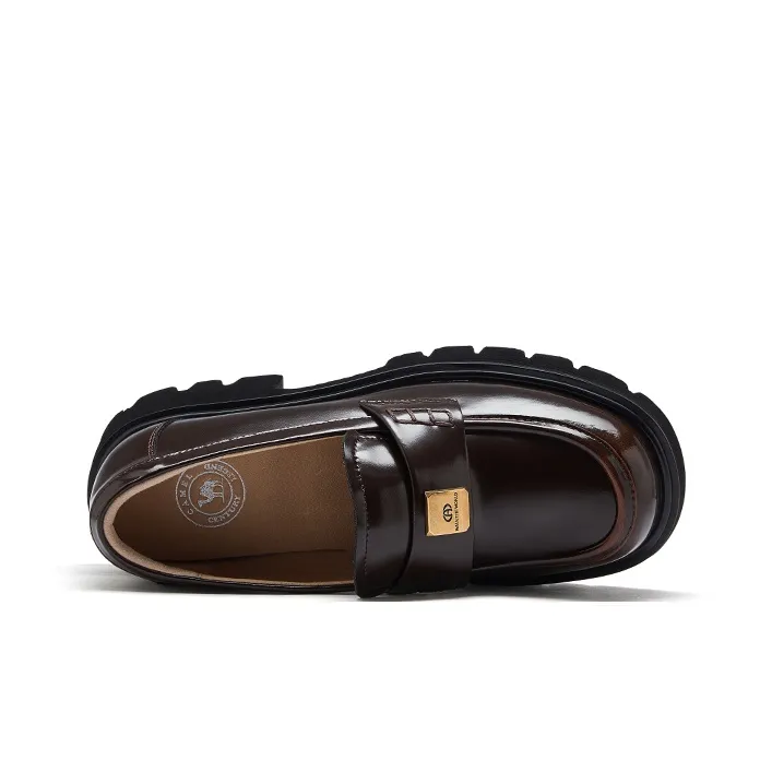 CAMEL Loafers Women's Brown/Black-3
