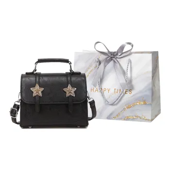Miss Angel PU Crossbody Bags Shoulder Bags Regular Women's Black/Green/Pink/Beige/Brown