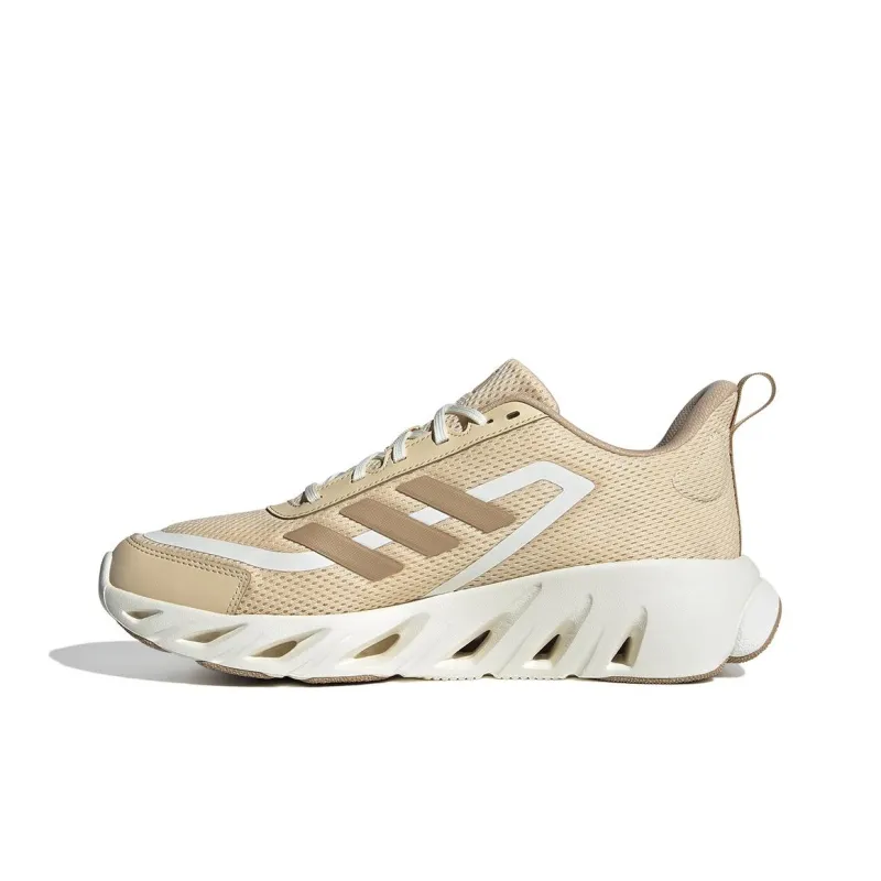 Adidas ALL DAY BOOM E Shock Absorbers With Slip Resistant Features Low Top Casual Running Shoes Unisex Yellow White-0