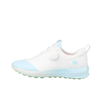SOUTHPORT Cushioned Waterproof And Breathable Low-Top Golf Shoes Unisex White Blue