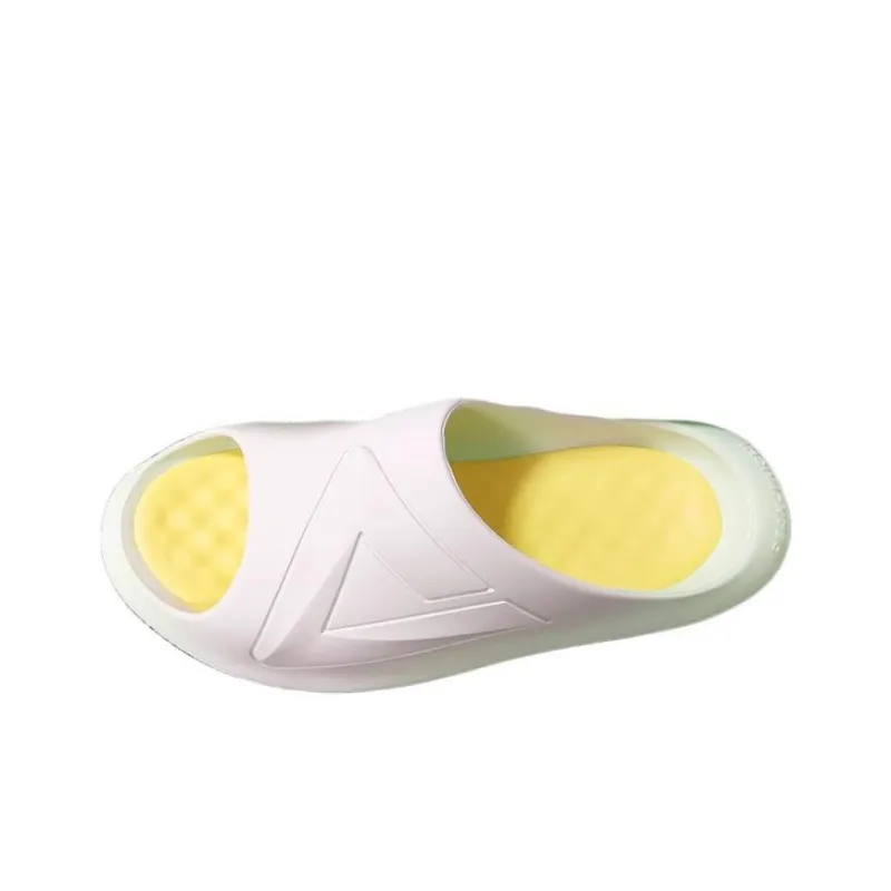 PEAK Very Small Fat Drag Slip-Resistant Abrasion-Resistant Slide Slippers Unisex Green Yellow-1