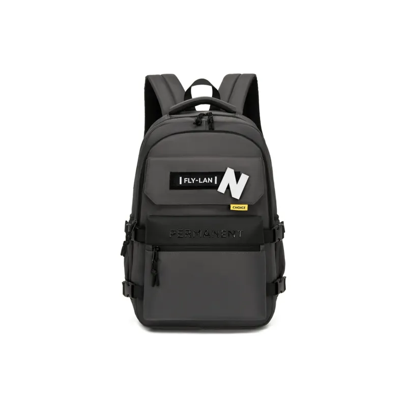 LUVISTRUE Oxford Backpack Large Size Men's Black/Gray/Dark Gray/Light Gray/Khaki-7