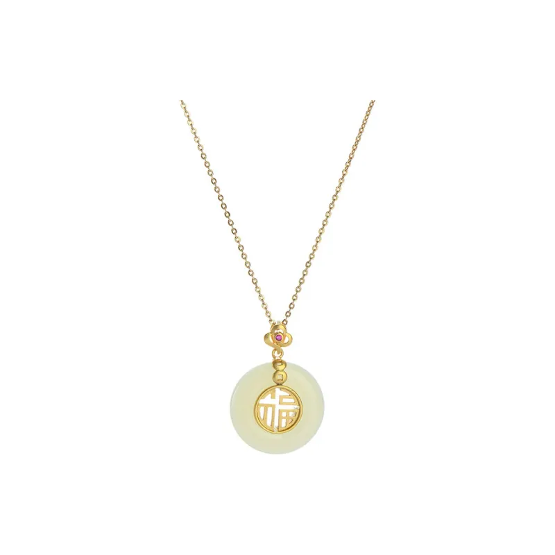 SINO GEM Chalcedony Necklaces Women's-0