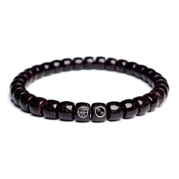 MOUNTAINS AND MANS Coconut Shell Beads New Chinese Style Prosperity And Good Luck Beaded Bracelet Unisex