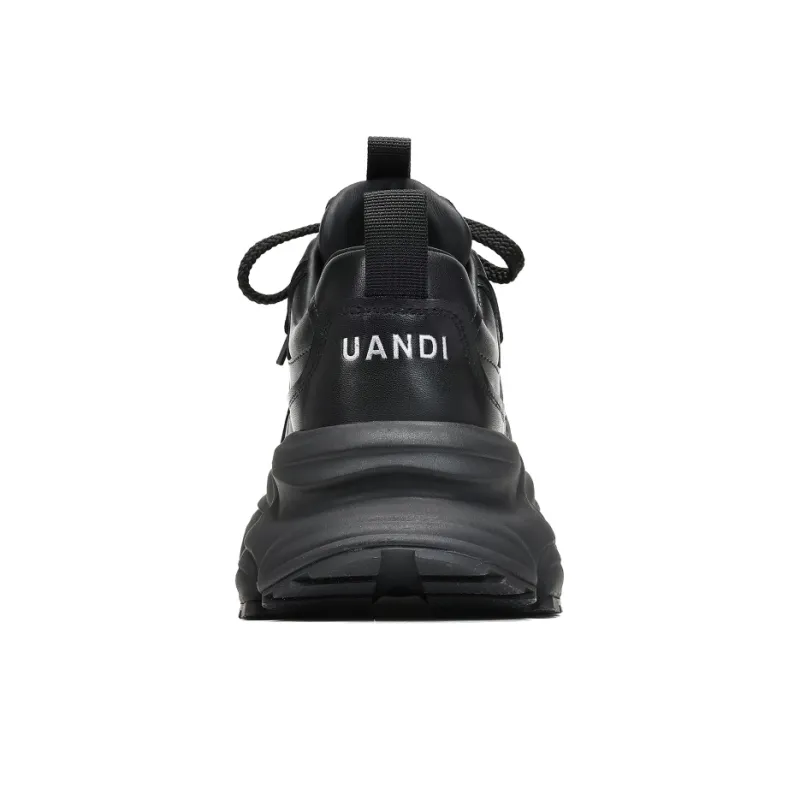 UanDi Anti Slip And Wear Resistant Height Increasing Low Top Chunky Sneakers Women's-6