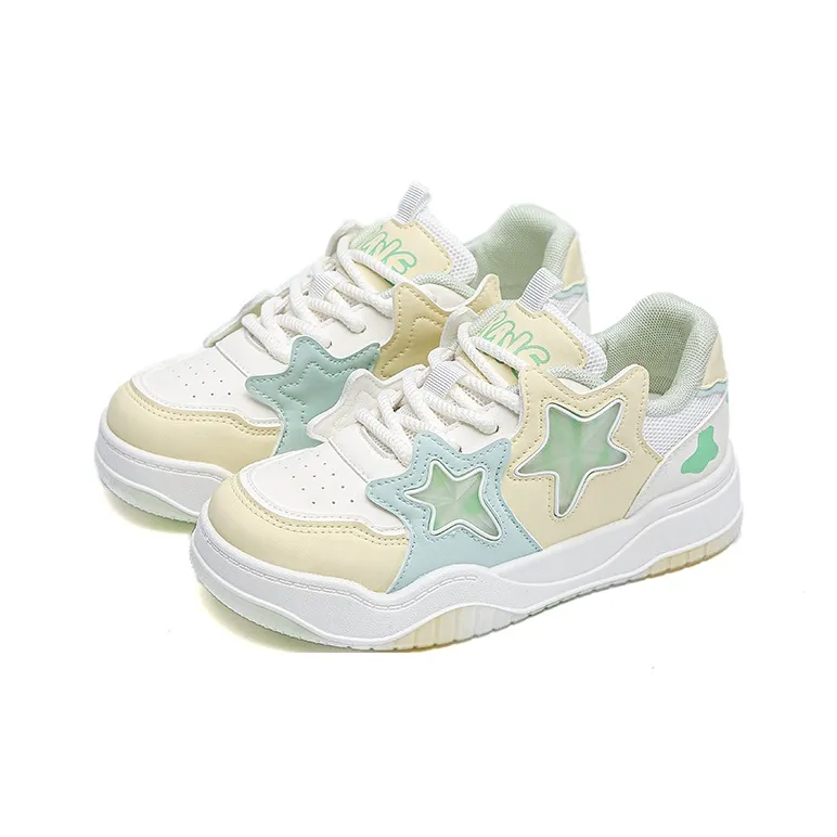 Than Than Me Slip-Resistant Low-Top Skateboard Shoes Women's-2