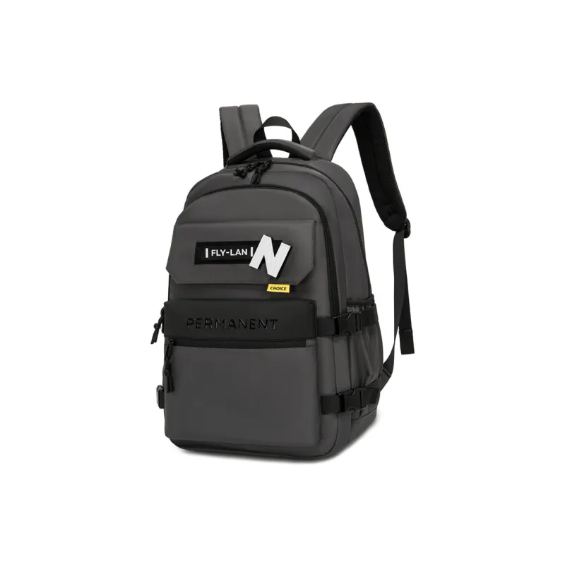 LUVISTRUE Oxford Backpack Large Size Men's Black/Gray/Dark Gray/Light Gray/Khaki-8