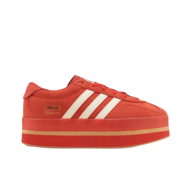 Adidas Gazelle Stack Red Cream White Women's-1