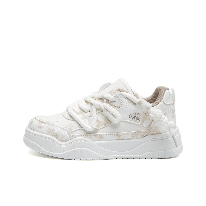 Than Than Me Slip-Resistant Low-Top Skateboard Shoes Women's-4