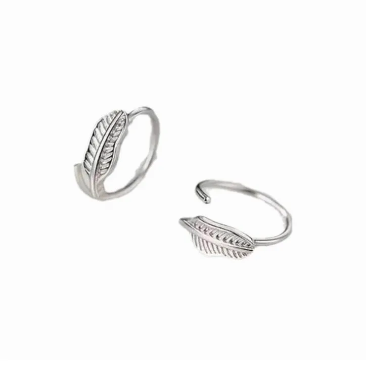 U state S990 Silver Earrings Women's-0