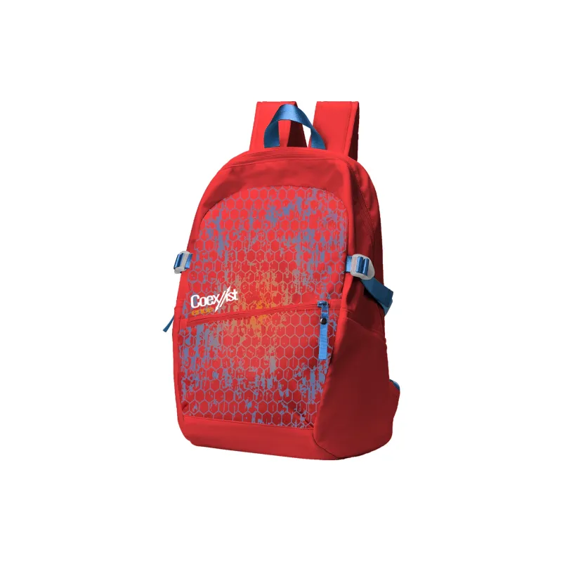 DRACONITE Polyester Student Backpack Regular Unisex Ecru-38