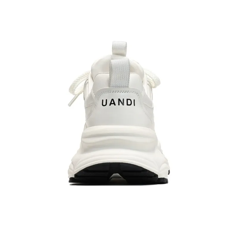 UanDi Anti Slip And Wear Resistant Height Increasing Low Top Chunky Sneakers Women's-3