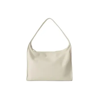 NOTHING WRITTEN Cow Leather Shoulder Bag Mini Women's Ivory White