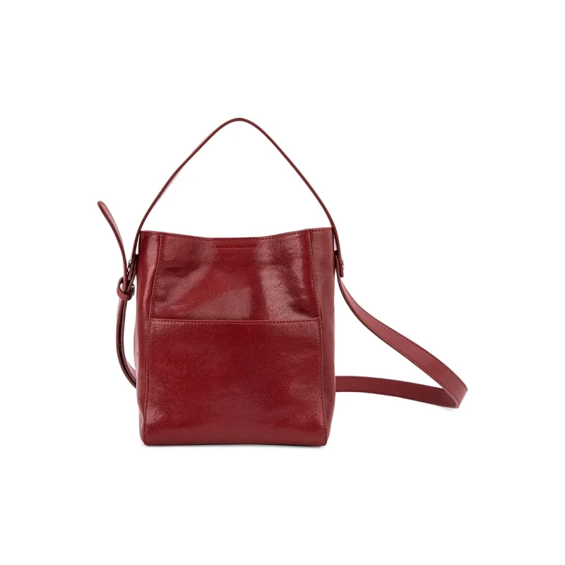 VENOF Cow Leather Bucket Bags Handbags Medium Size Women's Multicolor-14