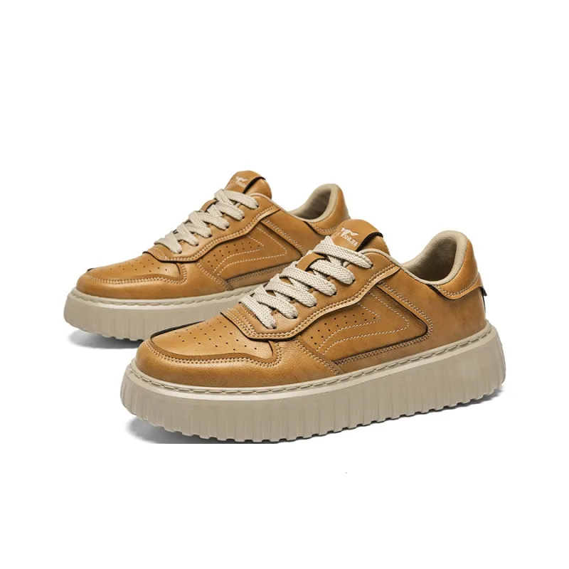 G.N.SHIJIA Wear Resistant Lightweight Breathable Height Increasing Low Top Skateboard Shoes Men's-8