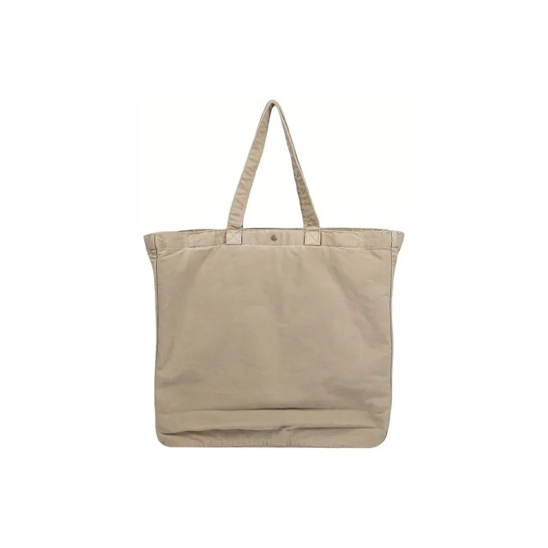 Carhartt Polyester Tote Bag Shopping Bag Handbag Unisex Brown-1