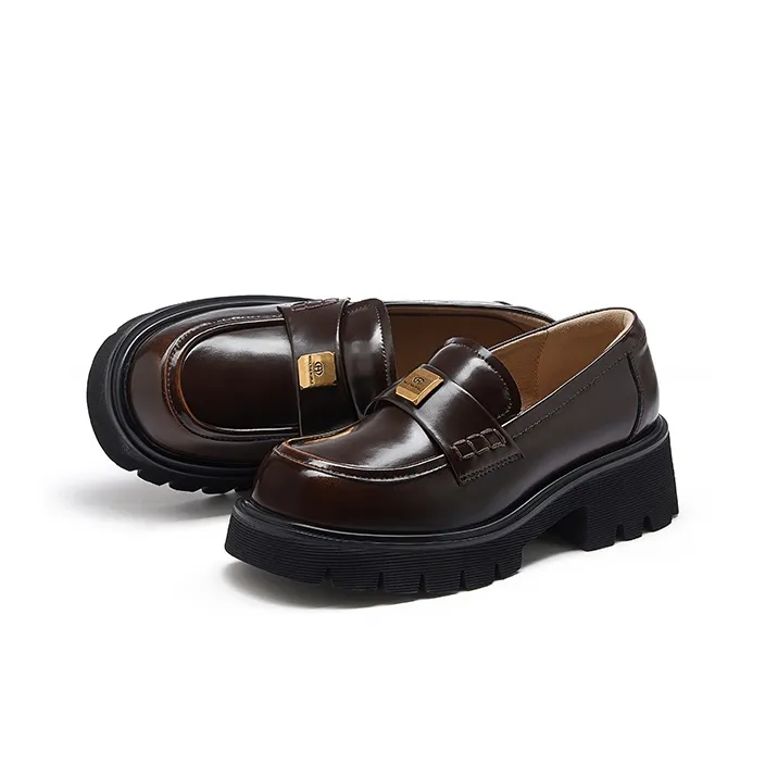 CAMEL Loafers Women's Brown/Black-2