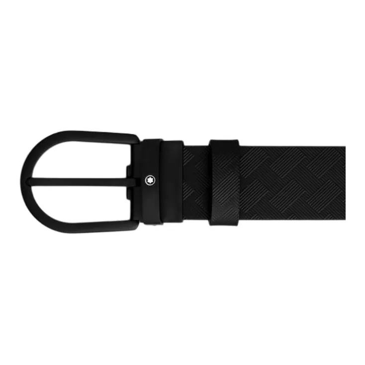 MONTBLANC Horseshoe buckle Leather Belt-1