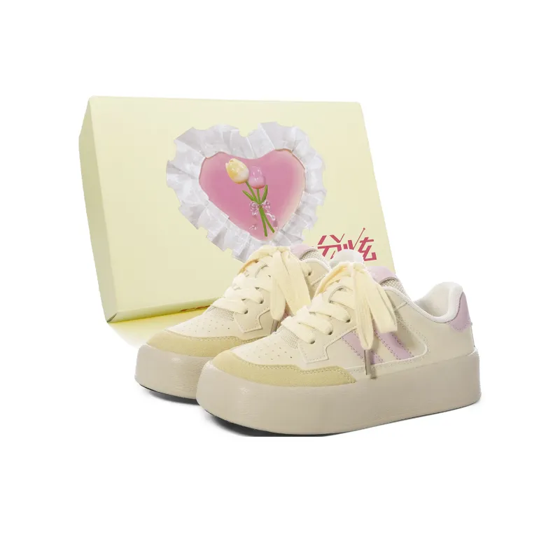 FULLXUAN Trendy Versatile, Casual Everyday Commute Low Top Skateboard Shoes Women's Box Included-10