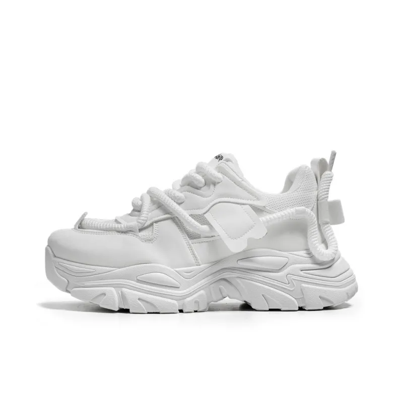 Budding Bear Anti-Slip Wear-Resistant Waterproof Breathable Height Increasing Low-Top Chunky Sneakers Men's Box-20