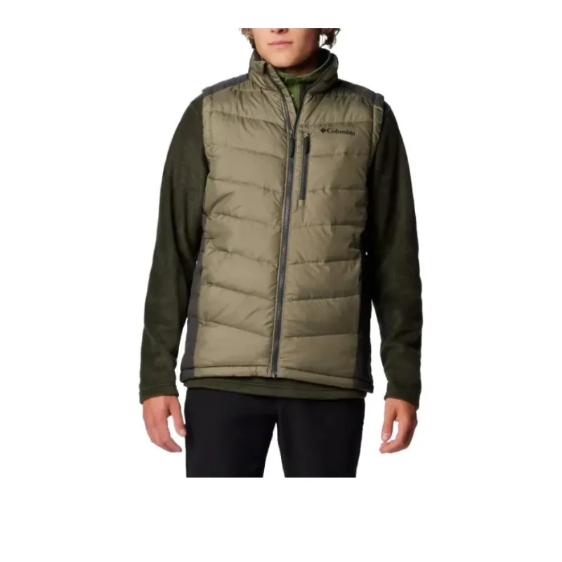Columbia Labyrinth Loop Vest Men's Green-0