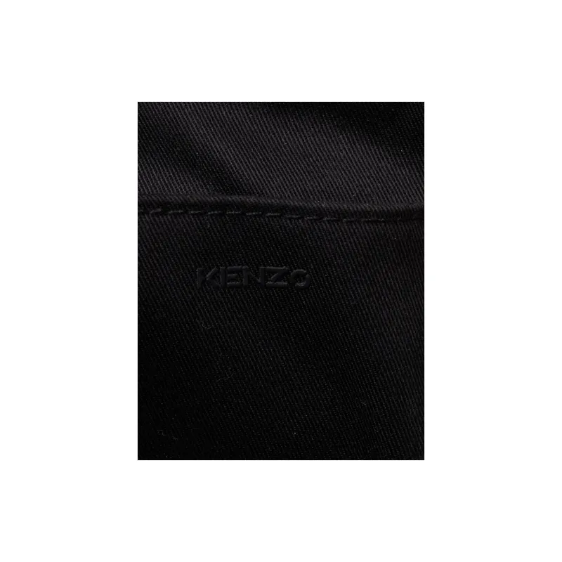 KENZO Nylon Cell Phone Pouch Shoulder Bag Crossbody Bag Men's White-4