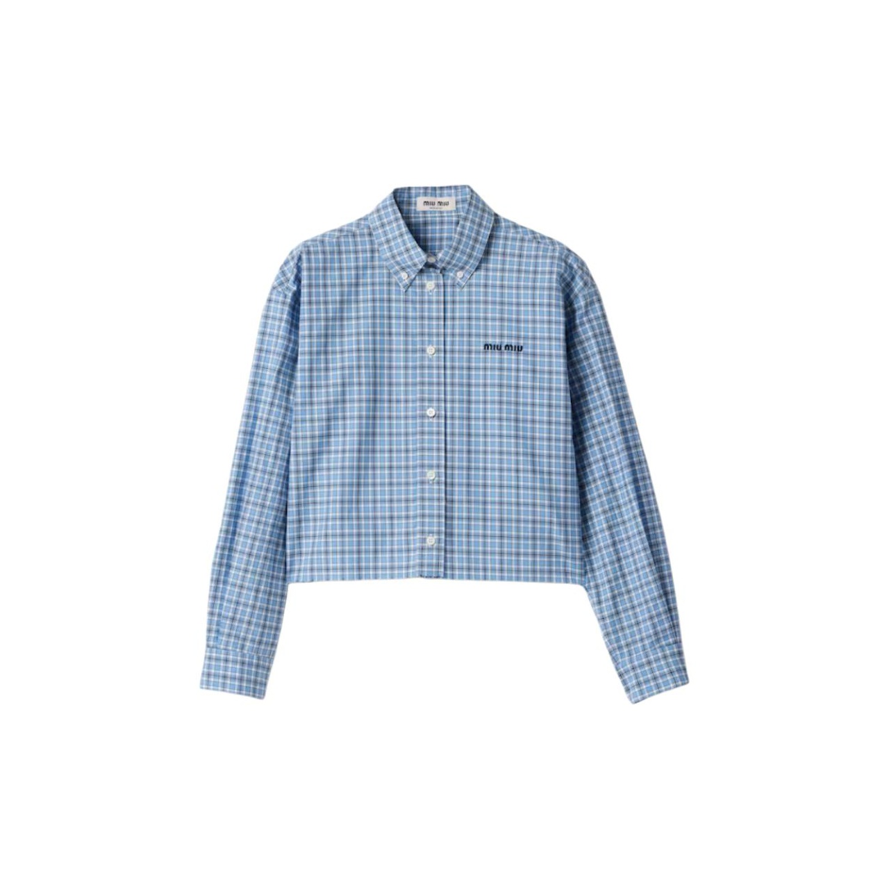 Miu Miu Blue Tops on Sale & Authentic - POIZON
