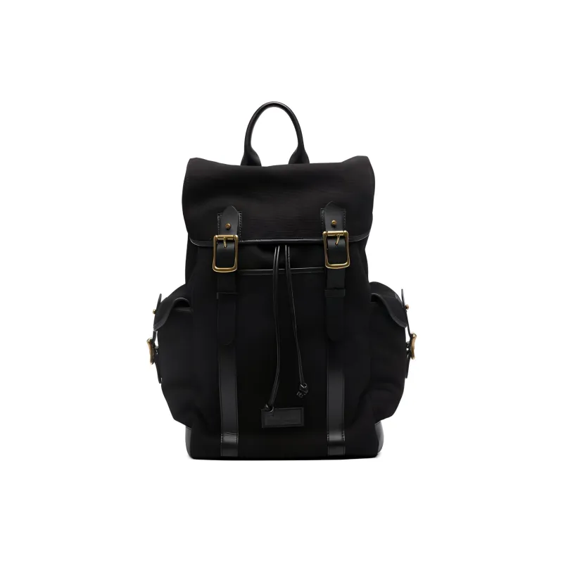 Polo Ralph Lauren Logo-patch Double-buckle Backpack-0