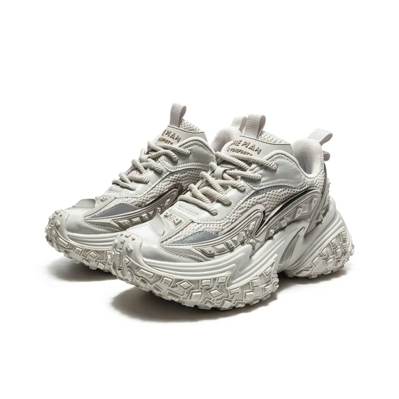 MQ Cushioned Slip-Resistant Low-Top Chunky Sneakers Unisex-13