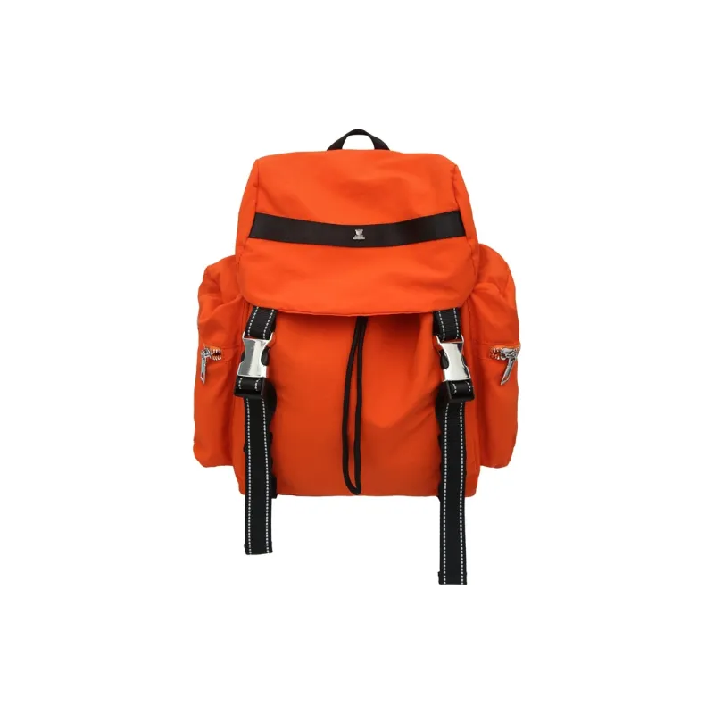 GOBLIN SHARKS 1759 Nylon Backpack Regular Unisex Coffee/Black/Gray/Orange Red/Army Green-21