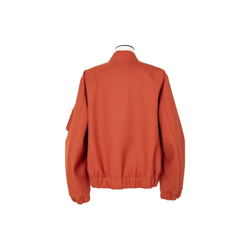 Sacai Suiting Bonding Zipped Bomber Jacket-1