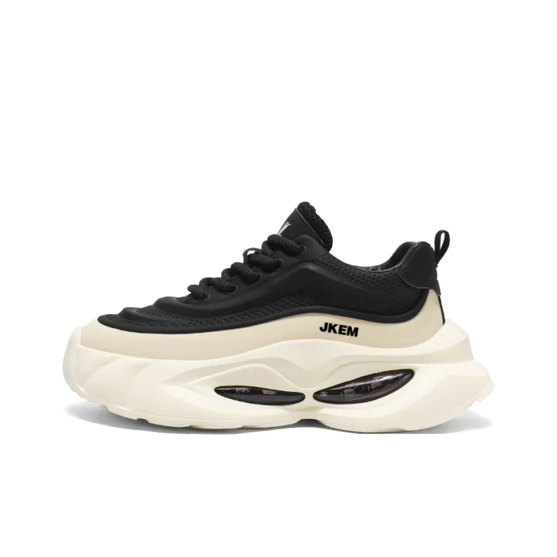 JKEM Cushioned Slip-Resistant Abrasion-Resistant Low-Top Chunky Sneakers Men's-5
