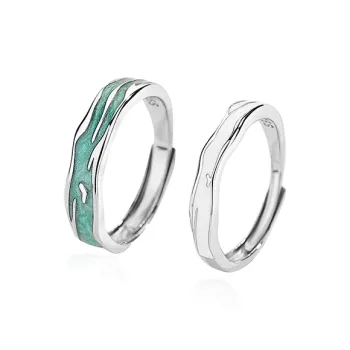 Chongqing Gold Store S925 Silver Rings Unisex