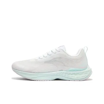 361° Cushioning, Wear Resistant Low Top Running Shoes Women's Gray Blue