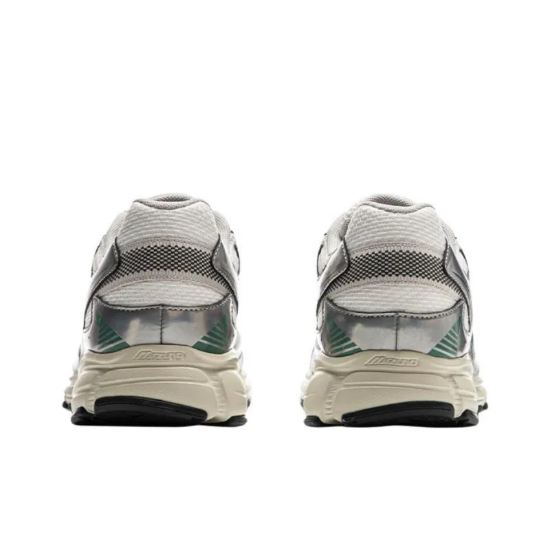 Mizuno Speed 2K Abrasion Resistant Breathable Slip Resistant Low Top Casual Running Shoes Unisex White Silver-3