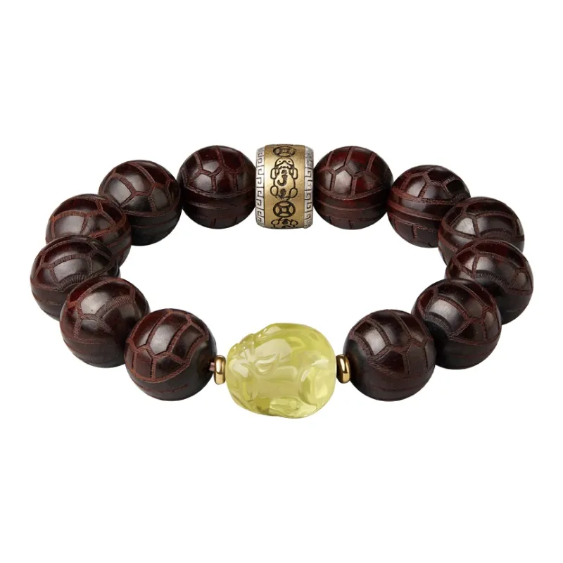 Moonstone Edge Pterocarpus Bracelets Men's-0