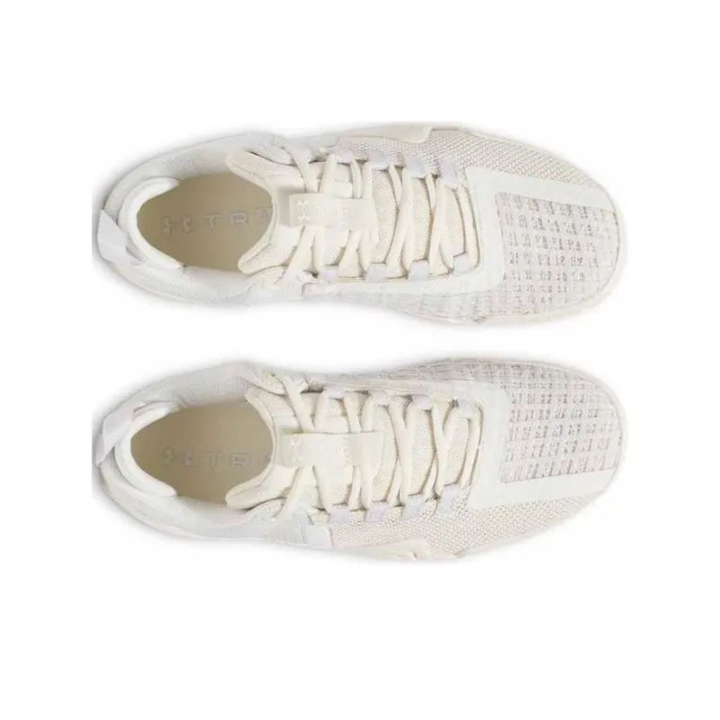 Under Armour Reign 6 Anti Slip Wear Resistant Low Top Training Shoes Men's Beige-3